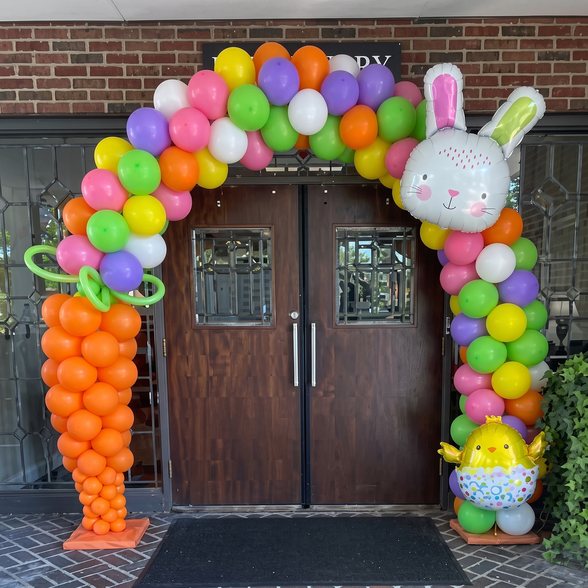 Colour full Theme Balloon Arch